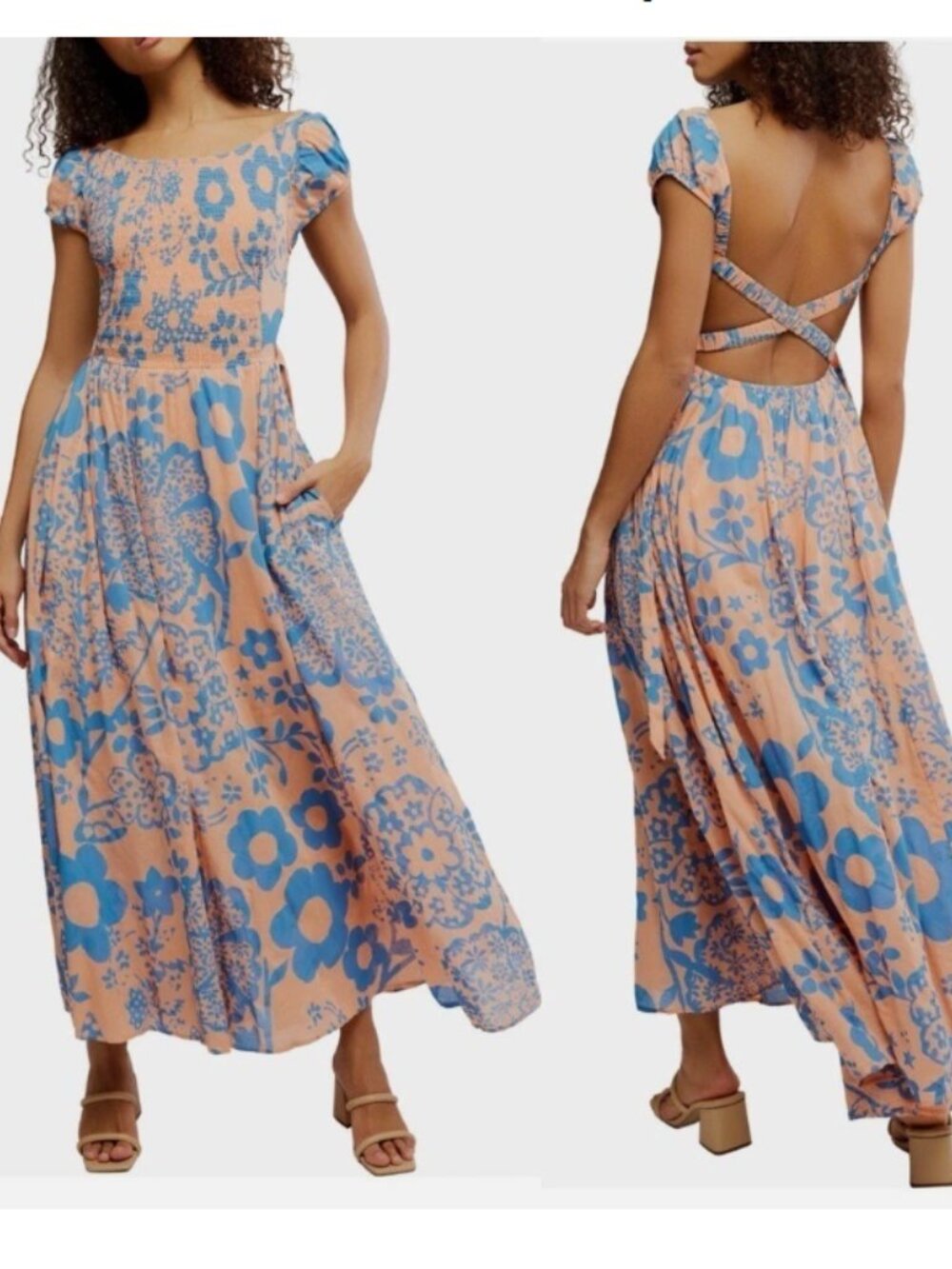 new Free People Ultraviolet Dress  Cotton  267 4M2T